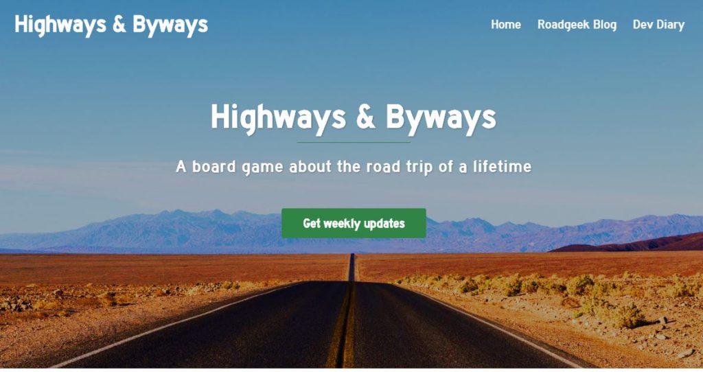 Highways and Byways website