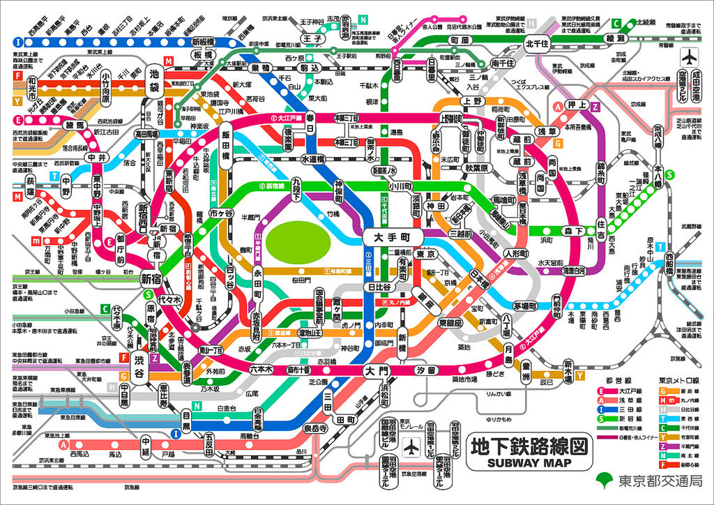 Metro of Tokyo