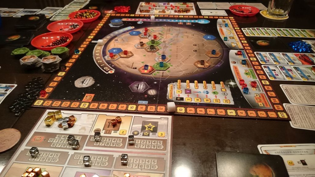 mars terraforming games