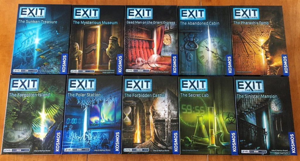 Board Game Review Exit Games Brandon the Game Dev